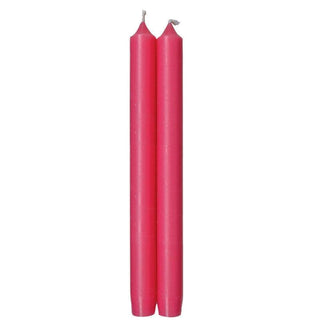 Caspari Straight Taper 10" Candles in Berry - 2 Candles Per Package, 6 Packages Included CA43.2X6