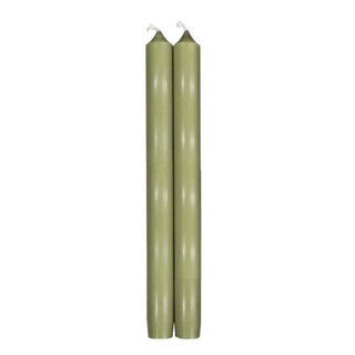 Caspari Straight Taper 10" Candles in Olive - 2 Candles Per Package, 6 Packages Included CA44.2X6