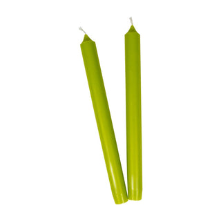 Caspari Chartreuse Duet Candles - 2 Candles Per Package CA88.2