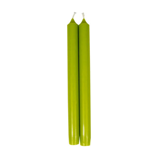 Caspari Chartreuse Duet Candles - 2 Candles Per Package CA88.2