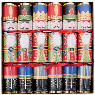 Caspari Nutcrackers Celebration Crackers - 6 Per Box CK171.12