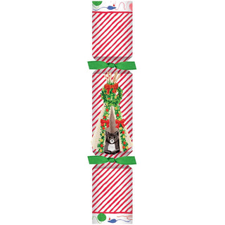 Caspari Cat Christmas Teepee Celebration Crackers - 1 Each CK180.PF