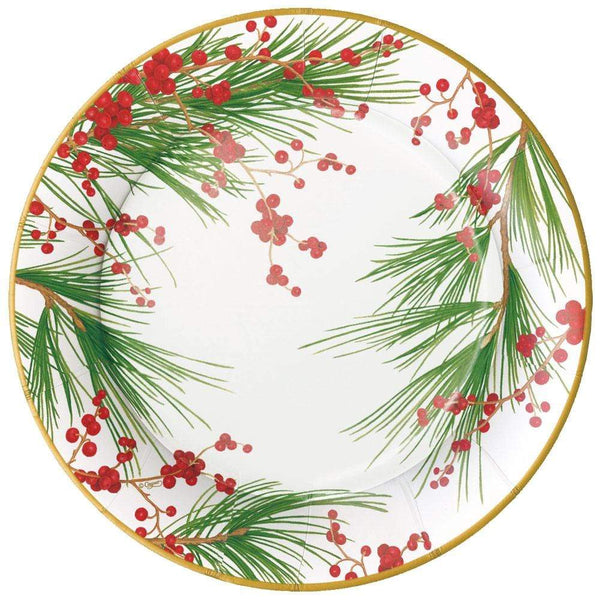 Caspari sale christmas plates