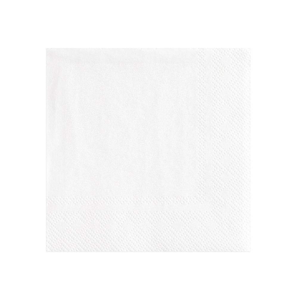 White Pearl Paper Cocktail Napkins - 20 Per Package – Caspari