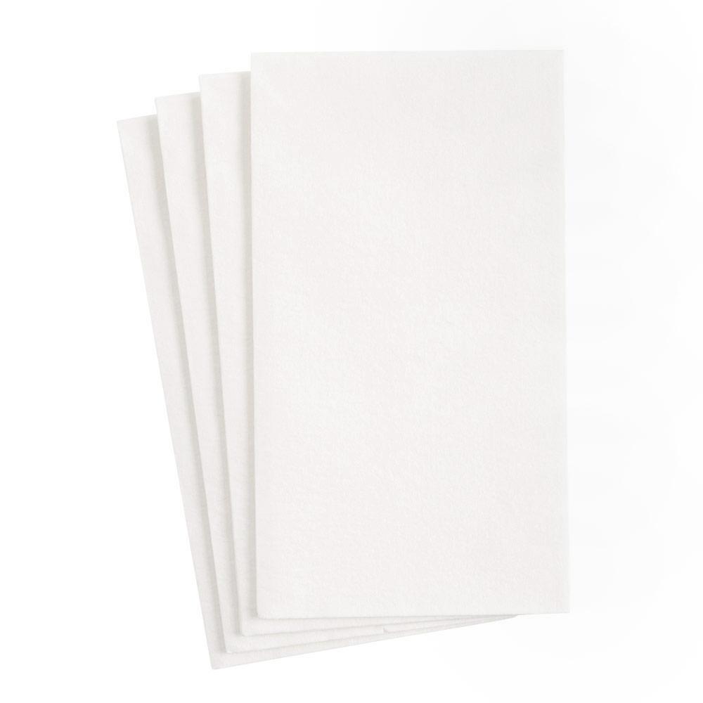 Caspari Napkins, Paper Linen, White - 12 napkins