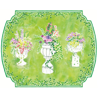 Caspari Jardin De Luxembourg Paper Placemats - 1 Each 3078PMS