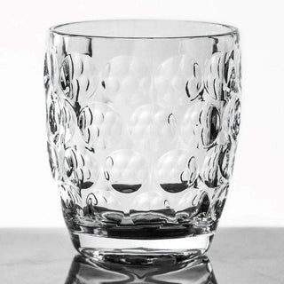 Caspari Acrylic 14oz On the Rocks Highball Glass in Crystal Clear - 1 Each  – Caspari Europe
