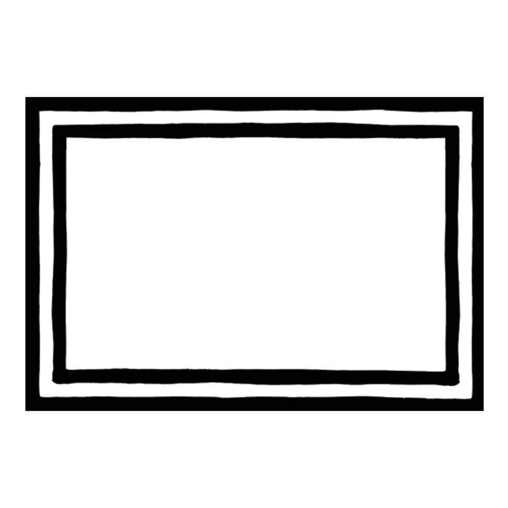 simple black line border