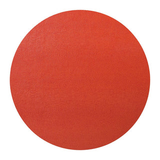 Caspari Orange Lizard Felt-Backed Placemats - 1 Each 88080PMR