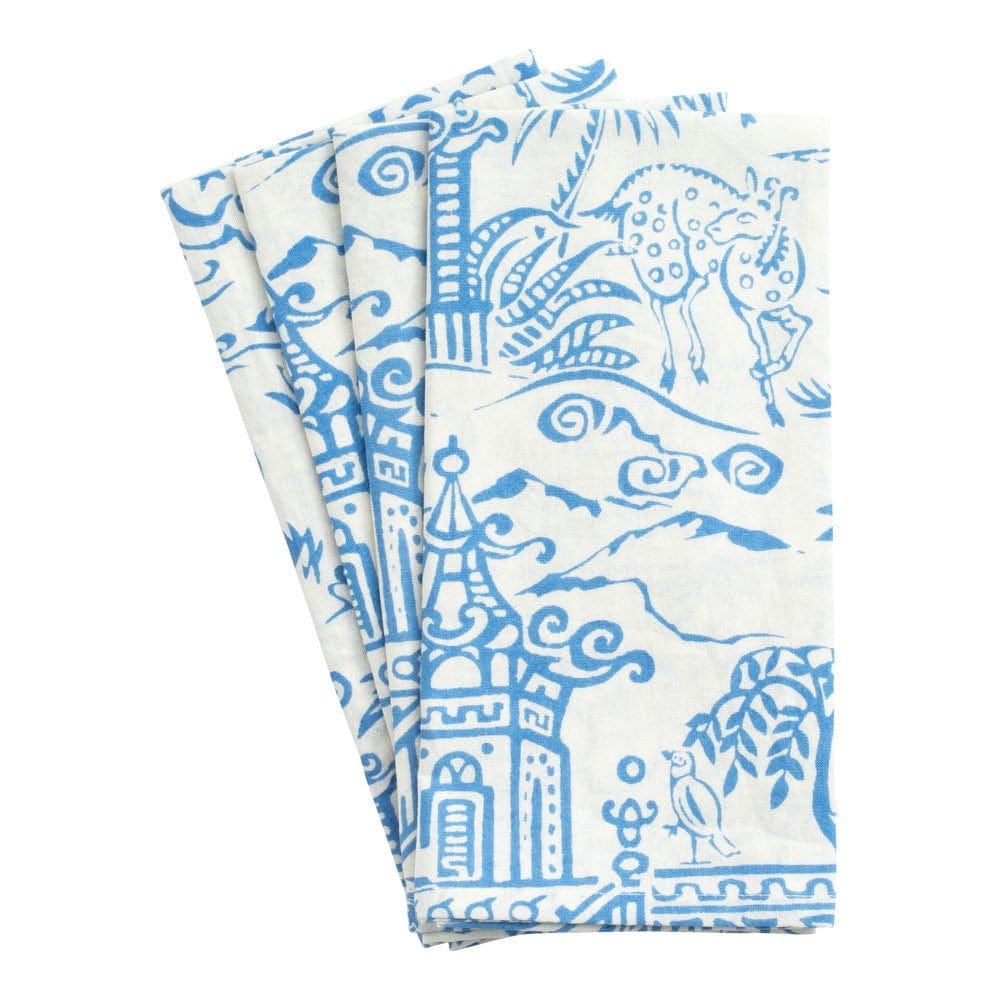 Blue Cloth Dinner Napkins