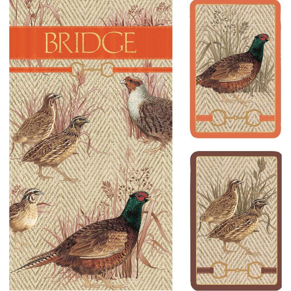 CONGRESS Designer Series Double Deck Playing Cards Game Birds Pheasant