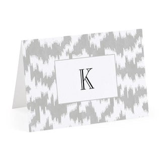 Caspari Rive Gauche Boxed Thank You Notes in Black & White - 6 Note Cards & 8 Envelopes