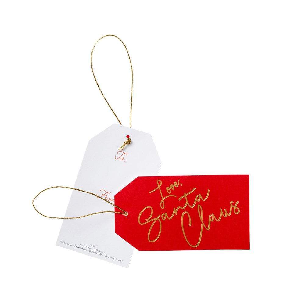 Personalized Christmas Gift Tags or Labels with Hanging String