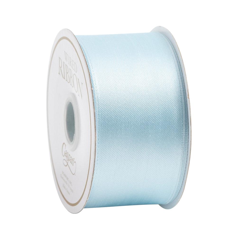 4 Pinstripe DESIGNER Ribbon, Light Blue